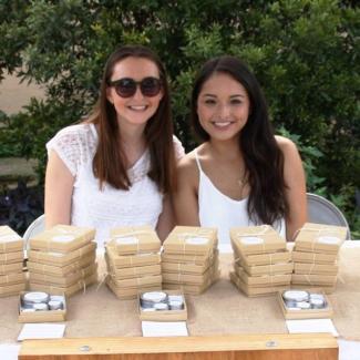 Megan Cerchiai and Paula Poveda