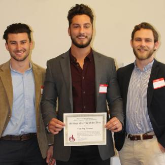 Eddie Matthews III, Samuel Allsopp and William Bowles of Top Dog Fitness