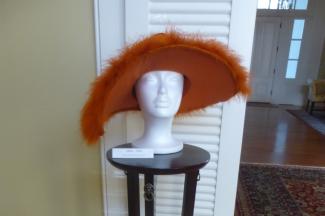 Hat on a mannequin