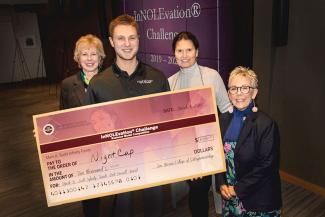 Michael Benarde won the 2020 InNOLEvation Challenge